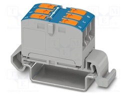 Splice terminal: rail; 24A; 690V; push-in; PA; L: 29.2mm; 0.14÷4mm2