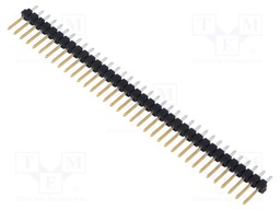 Connector: pin strips; pin header; male; PIN: 36; 2.54mm; THT; 1x36