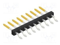 Connector: pin strips; pin header; male; PIN: 9; 2mm; SMT; 1x9; 100V