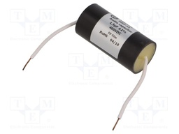 Capacitor: polypropylene; 1.5uF; 400VDC; ±2%; Ø25x51mm; THT; 0.003