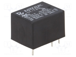 Relay: electromagnetic; SPDT; Ucoil: 12VDC; 10A/120VAC; 10A/24VDC
