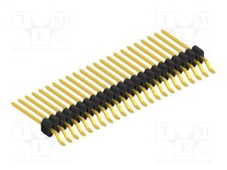Connector: pin strips; pin header; male; PIN: 23; 1.27mm; SMT; 1x23