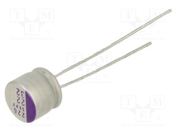 Capacitor: polymer; 22uF; 32VDC; ESR: 35mΩ; SEPF; SMD; ±20%