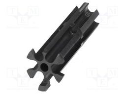 Connector: M23; contact insert; PIN: 6; crimped; SH