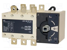 Mains-generator switch; Poles: 3; screw type; 2500A; 690VAC; IP20