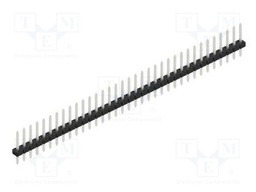 Connector: pin strips; pin header; male; PIN: 35; 2mm; THT; 1x35