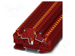 Splice terminal: rail; PA; terminals: 2; W: 8.2mm; H: 82mm; Body: red