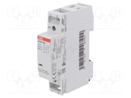 Contactor: 2-pole installation; NO x2; 110VAC; 110VDC; 20A; DIN