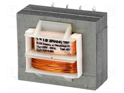 Transformer: mains; 2VA; 230VAC; 3.5V; 0.58A; Leads: for PCB; IP00