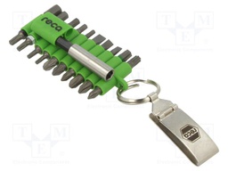 Tools set: screwdriver bits; 1/4"; 21pcs.