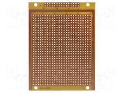 Board: universal; single sided,prototyping; W: 72mm; L: 95mm