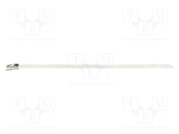Cable tie; L: 150mm; W: 4.6mm; acid resistant steel AISI 316L