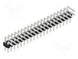 Connector: pin strips; pin header; male; PIN: 40; 2mm; THT; 2x20