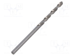 Drill bit; for metal; Ø: 2.5mm; HSS; Conform to: DIN 338