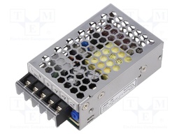 Power supply: industrial; single-channel,universal; 25W; 24VDC