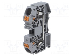 Splice terminal: rail; DS; for DIN rail mounting; spring clamp