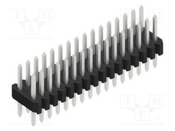 Connector: pin strips; pin header; male; PIN: 32; 1.27mm; THT; 2x16