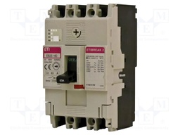Power breaker; Poles: 4; screw type; Inom: 63A; 690VAC; IP20; MCCB