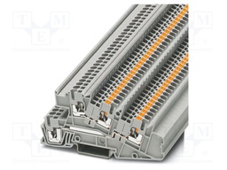 Splice terminal: rail; PA; L: 48.6mm; terminals: 4; W: 5.2mm; H: 101mm