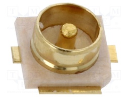 Connector: U.FL (IPX/AMC); socket; 50Ω; SMT; male