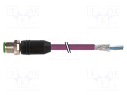 Male; -25÷85°C; IP67; 4A; 20m; Series: 7000; PIN: 5; plug; Thread: M12