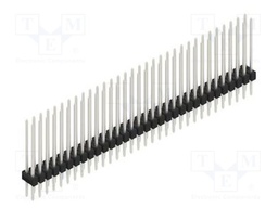 Connector: pin strips; pin header; male; PIN: 64; 2.54mm; THT; 2x32