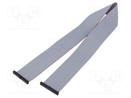 Ribbon cable with IDC connectors; Tape ph: 0.64mm; 505.46mm