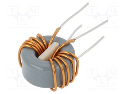 Inductor: wire; THT; 470uH; 7A; 5mΩ; 230VAC; 12x7mm; -20÷+50%; 10kHz