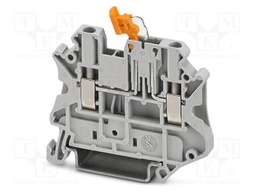 Splice terminal: rail; UT; PA; terminals: 2; W: 5.2mm; H: 56.8mm