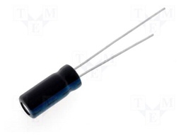 Capacitor: electrolytic; THT; 4700uF; 25VDC; Ø16x31.5mm; ±20%