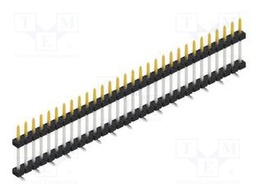Connector: pin strips; pin header; male; PIN: 30; 2mm; SMT; 1x30