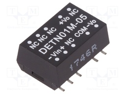 Converter: DC/DC; 1W; Uin: 10.8÷13.2V; Uout: 5VDC; Uout2: -5VDC; SMD