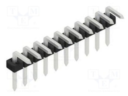 Connector: pin strips; pin header; male; PIN: 10; 2mm; THT; 1x10