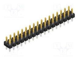 Connector: pin strips; pin header; male; PIN: 34; 2.54mm; THT; 2x17