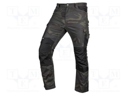 Dungarees; Size: XS; camo,green; Mix&Match; 280g/m2
