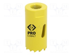 Hole saw; 25mm; aluminium,wood,metal,brass,steel,cast iron; PRO