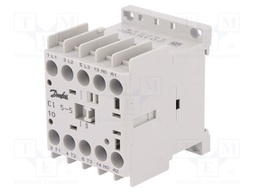 Contactor: 3-pole; NO x3; Auxiliary contacts: NO; 24VDC; 4.9A; CI 5