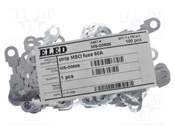 Fuse: fuse; 60A; 32VDC; automotive,strip fuse; 42mm; M6 screw