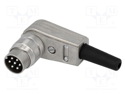 Connector: M16; male; for cable; IP40; plug; soldering; 300V; PIN: 7