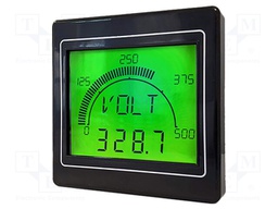 DIGITAL PANEL METER, 4DIGIT, LCD, 240VAC