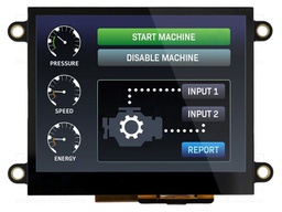 Display: TFT; 3.5"; 640x480; Illumin: LED; Dim: 92x63.9x17.09mm; RGB