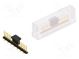 Connector: pin strips; pin header; male; PIN: 15; 2mm; SMT; 1x15