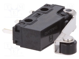 Microswitch SNAP ACTION; with lever (with roller); SPDT; Pos: 2