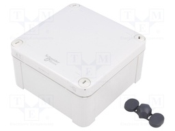 Enclosure: multipurpose; X: 105mm; Y: 105mm; Z: 62mm; polycarbonate