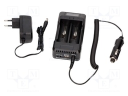 Charger: microprocessor-based; Li-FePO4,Li-Ion; 1A