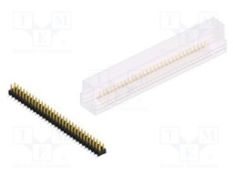 Connector: pin strips; pin header; male; PIN: 60; 2.54mm; SMT; 2x30