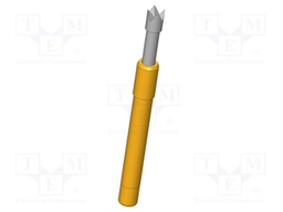 Test needle; Operational spring compression: 4mm; 5A; Ø: 2.3mm