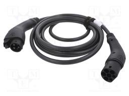 Cable: eMobility; 250V; 7.2kW; Type 1,Type 2; IP44; 5m; 32A