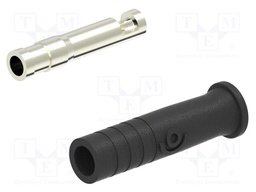 Connector: 2mm banana; socket; 10A; 30VAC; 60VDC; 18.1mm; yellow