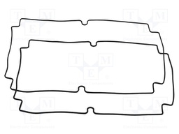 Gasket; HM-1554X; for enclosures